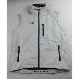 Helly Hansen Vest Mens Small Water Resistant‎ Outdoors Sleeveless Zip Pockets